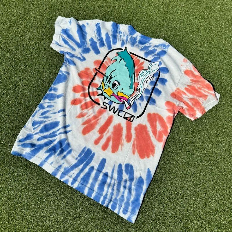Tees | Tanguis Featherlite - Bad Perm - RWB Tie Dye